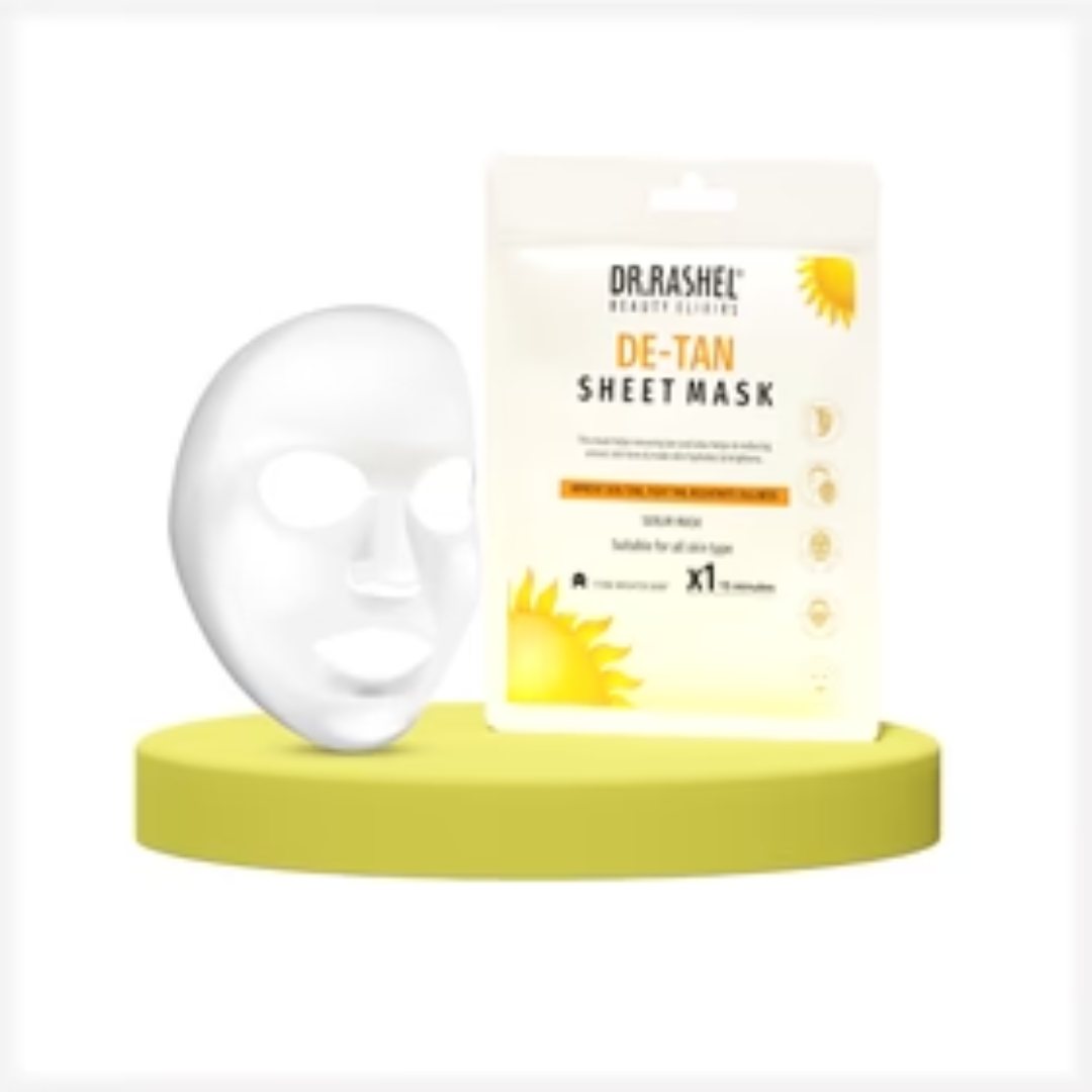 de tan sheet mask