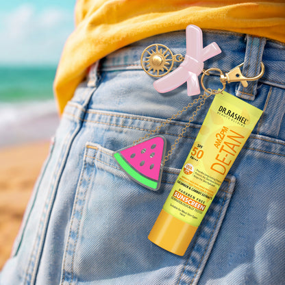 Detan Sunscreen SPF 50 - 18 ml with Charm