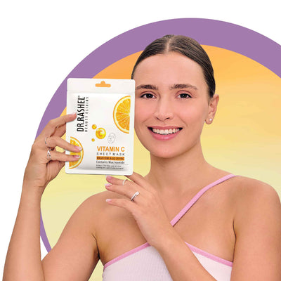 dr.rashel Vitamin C Sheet Mask showcase