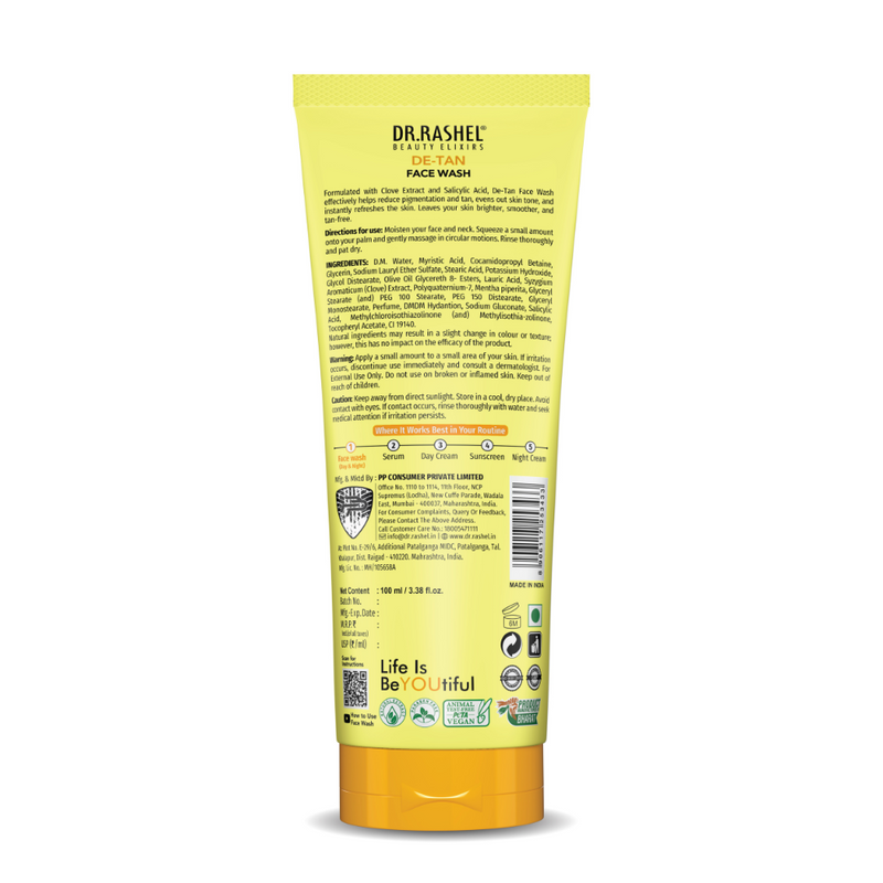 Dr.Rashel Detan Face Wash - 100 Ml