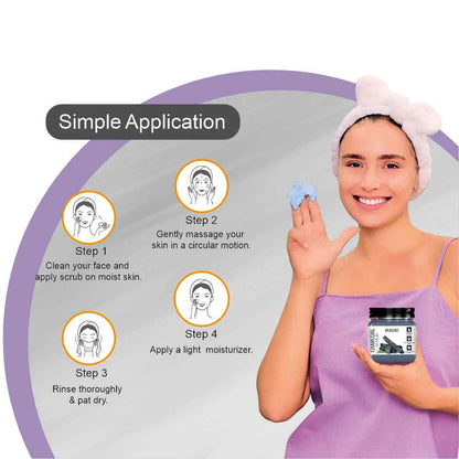 how to use charcoal scrub