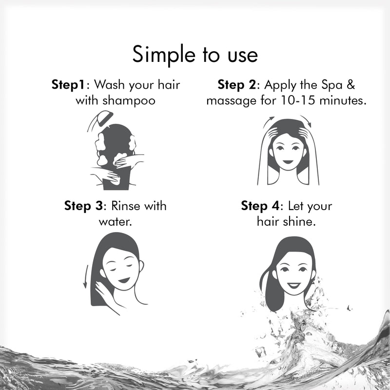 how to use Keratin hair spa