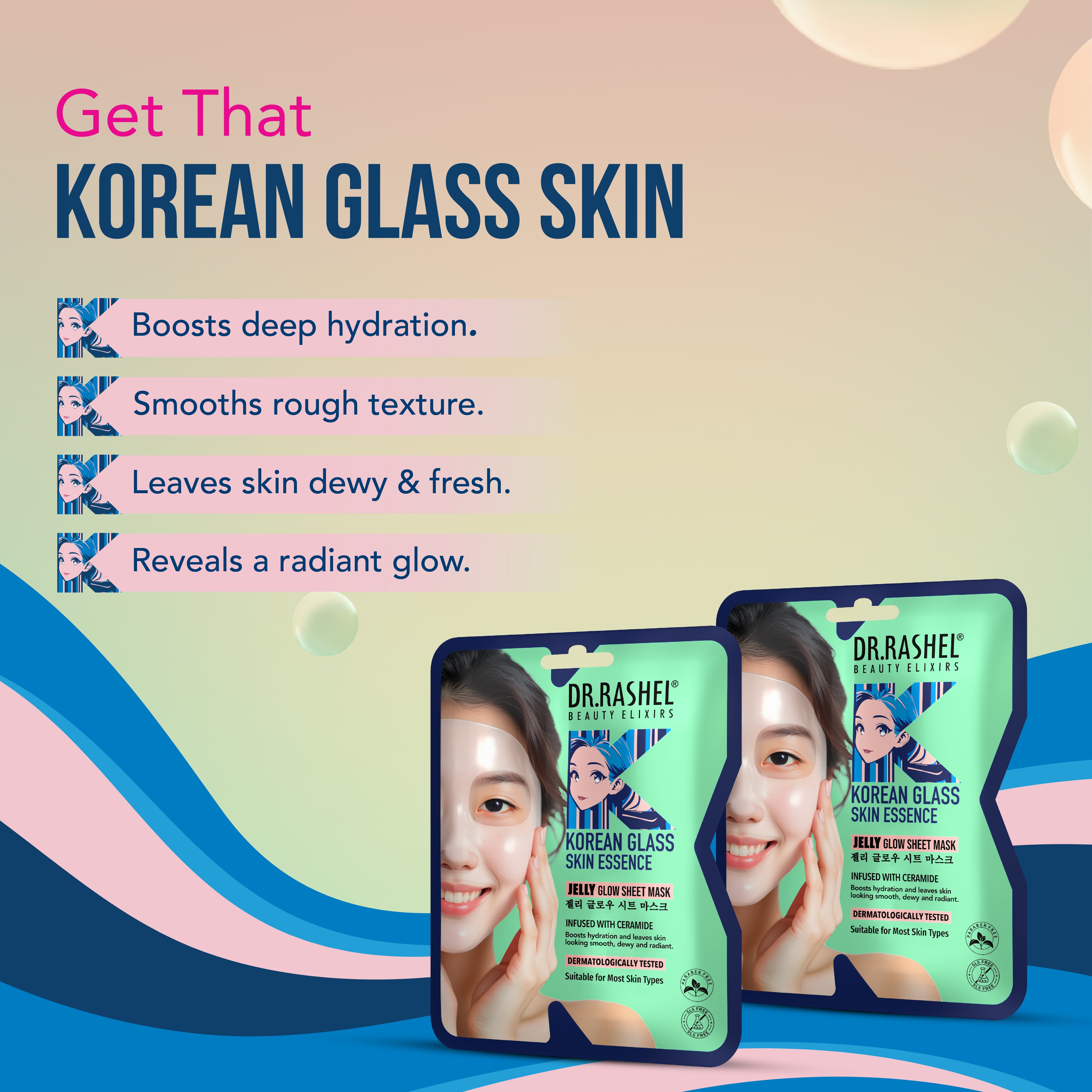 Korean Face Mask to Glow Like Glass Skin – Dr.Rashel