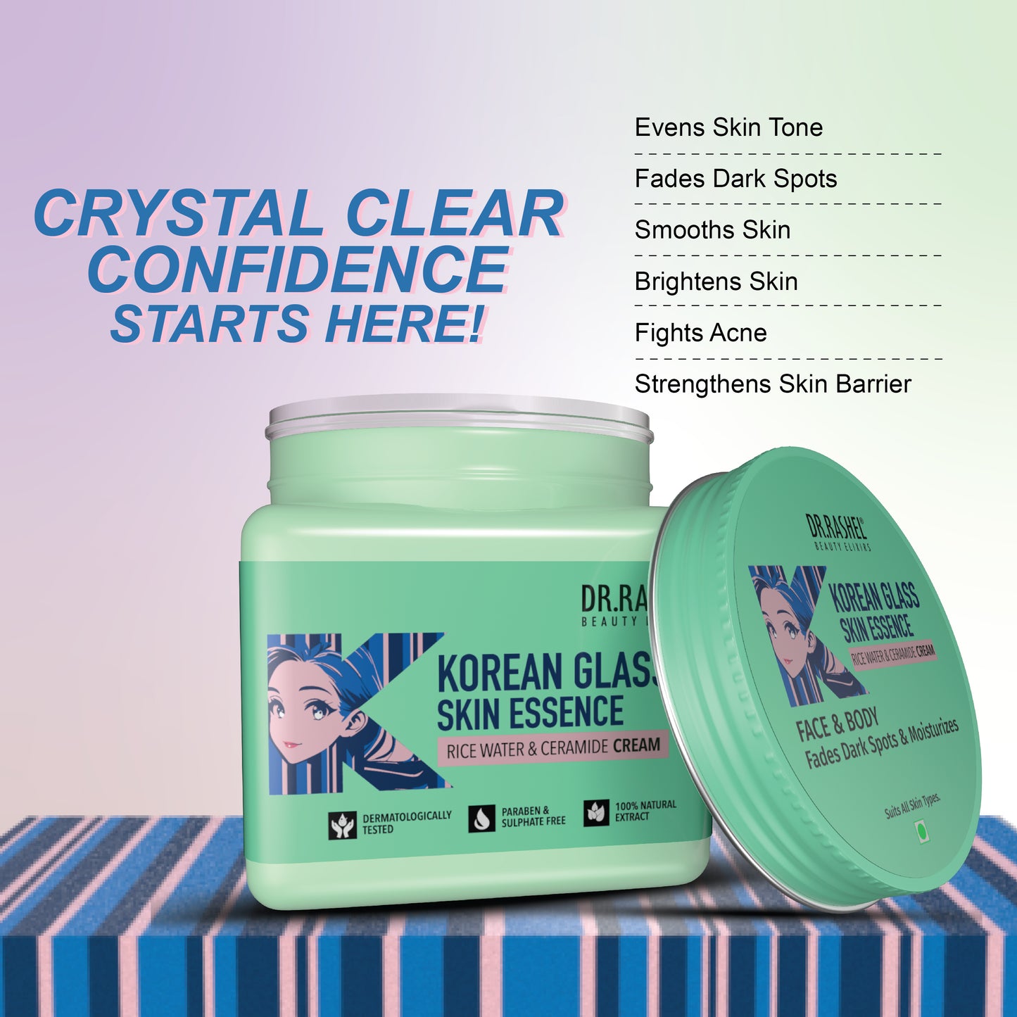 Korean Glass Skin Essence Cream 380 ml