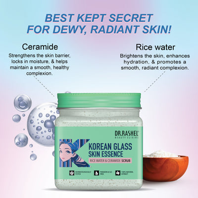 DR.Rashel Korean Glass Skin Essence Scrub