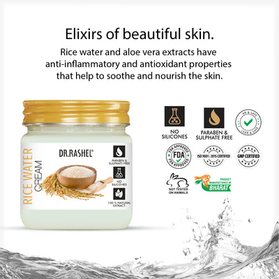 rice cream for face