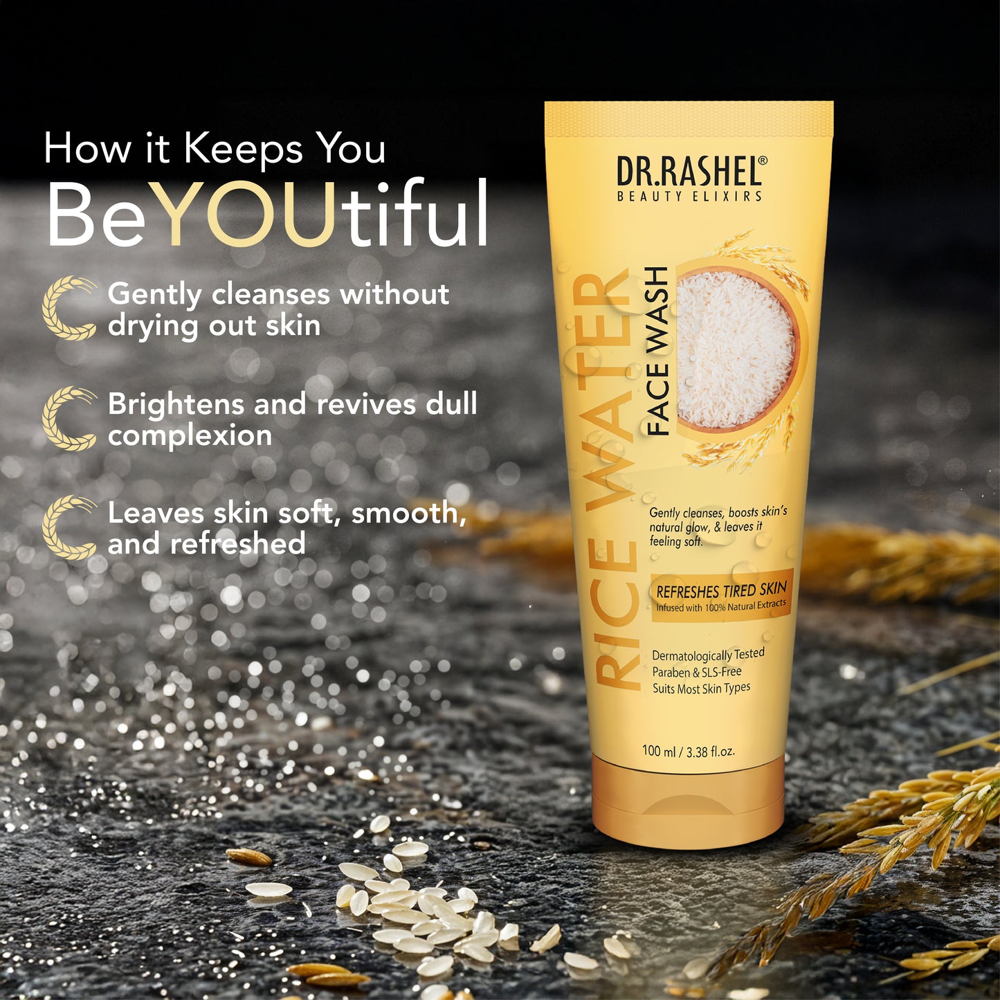 rice water face wash benefits