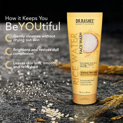 rice water face wash benefits