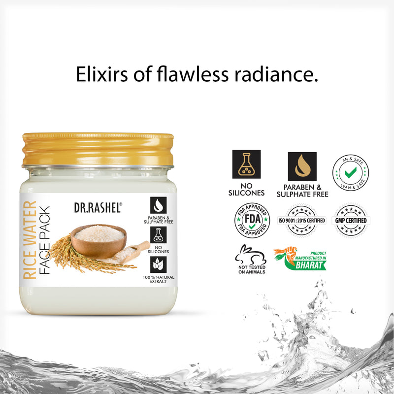 rice water for radiant skin 
