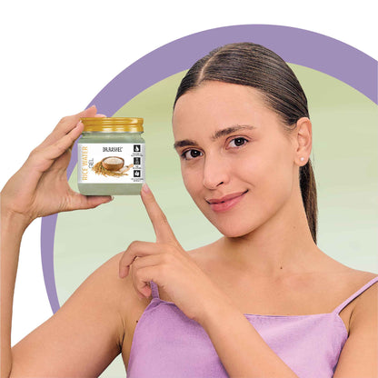 rice water gel for face
