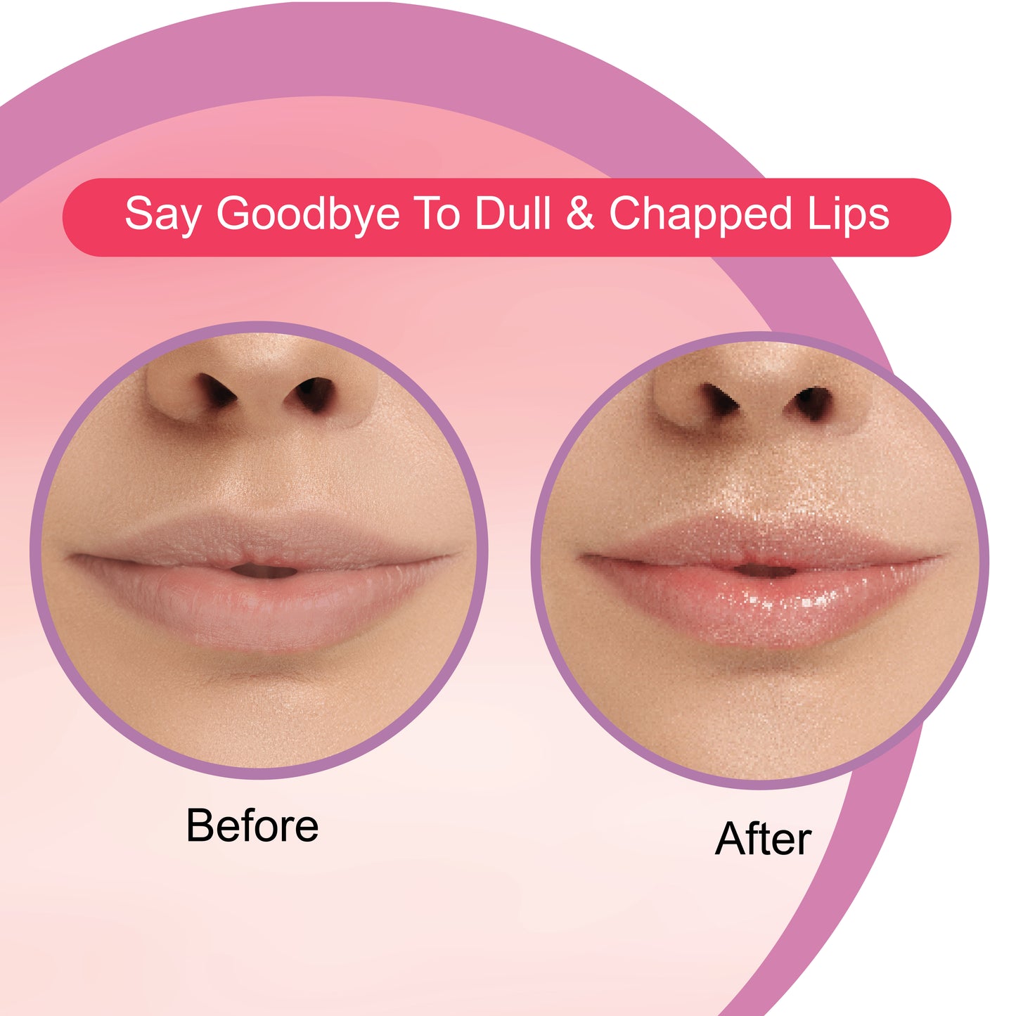 strawberry lip balm for dull clapped lips