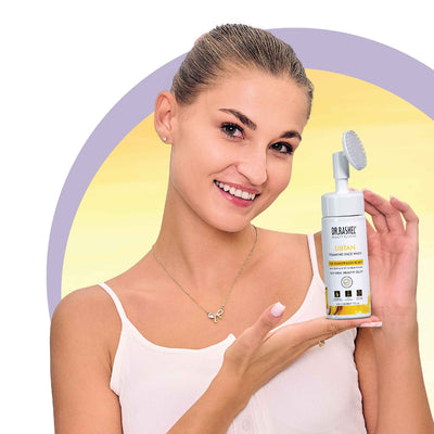 ubtan foaming face wash for glowing skin