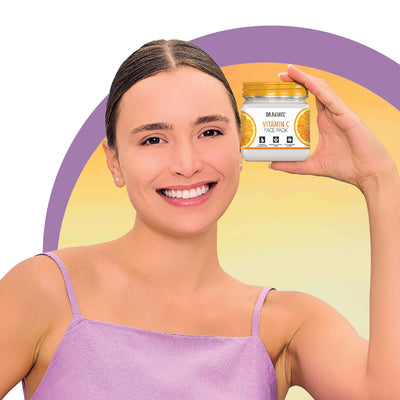 vitamin c face pack for glowing skin