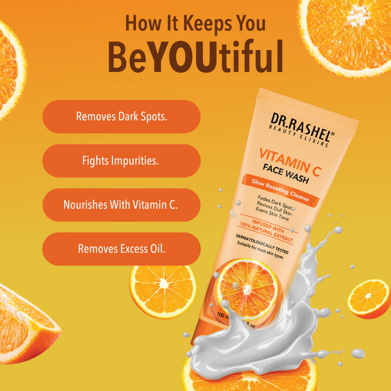 Vitamin C Face Wash - 100 Ml