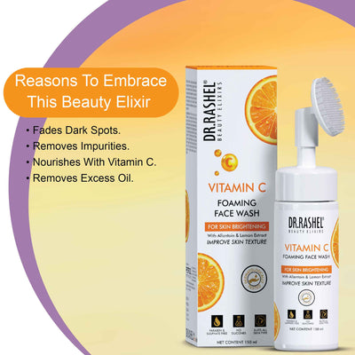 vitamin c foaming face wash benefits