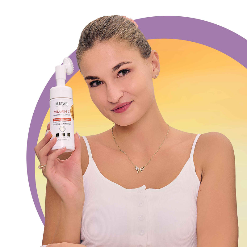 vitamin c foaming face wash price