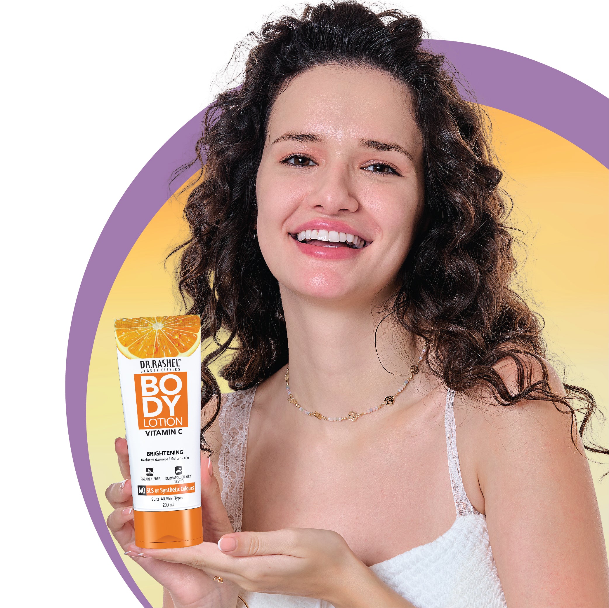 Vitamin C Body Lotion for Radiant Glow – Dr.Rashel
