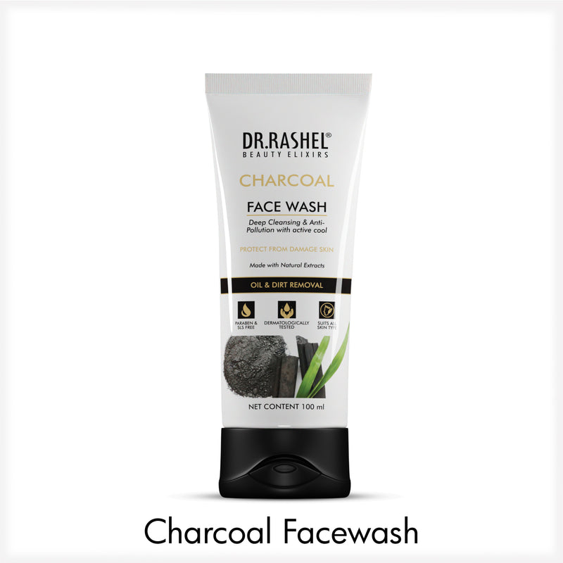 CHARCOAL FACE WASH - 100 ML