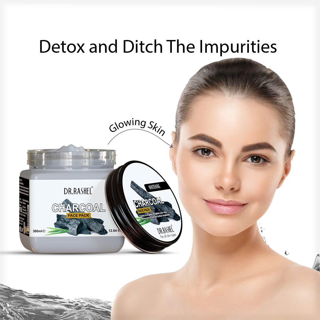 Charcoal Face Pack for Glowing Skin