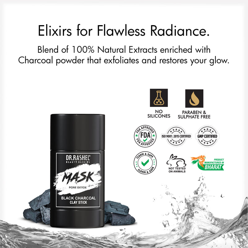 Black Charcoal Clay Mask for Blackheads