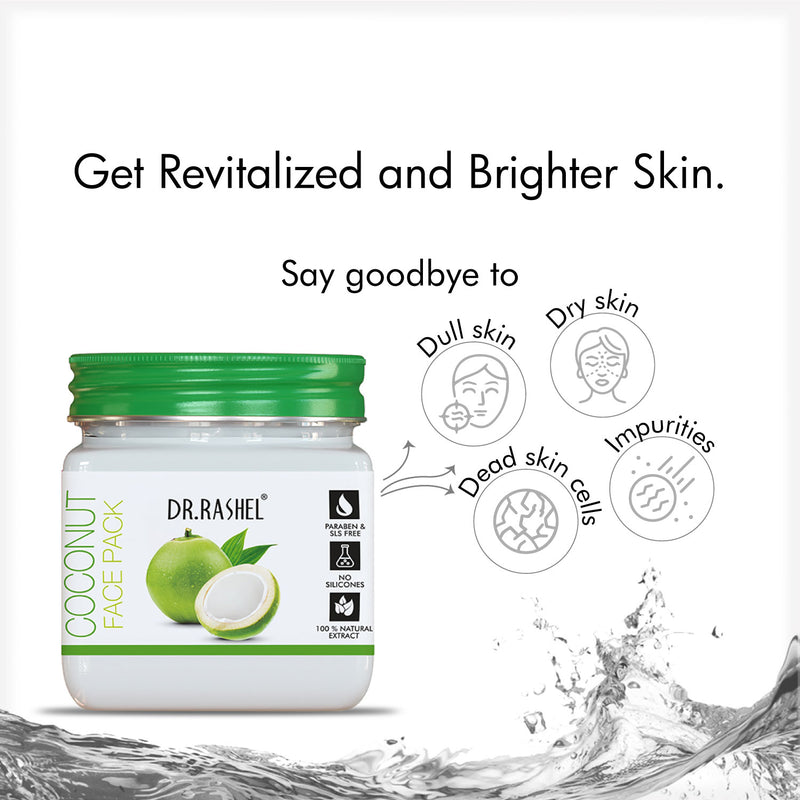 Coconut Face pack Benefits