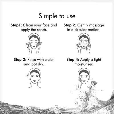 How to use de tan scrub