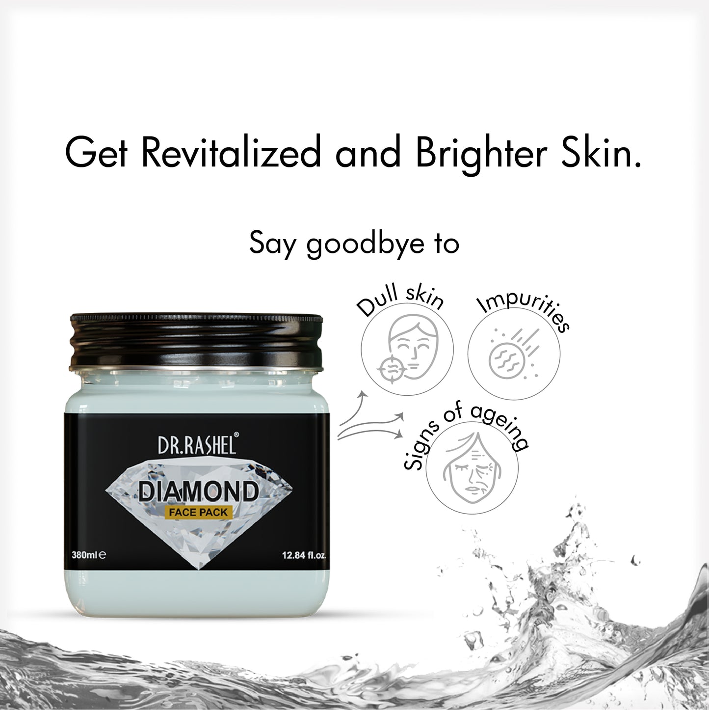 Diamond Face Pack - 380 Ml
