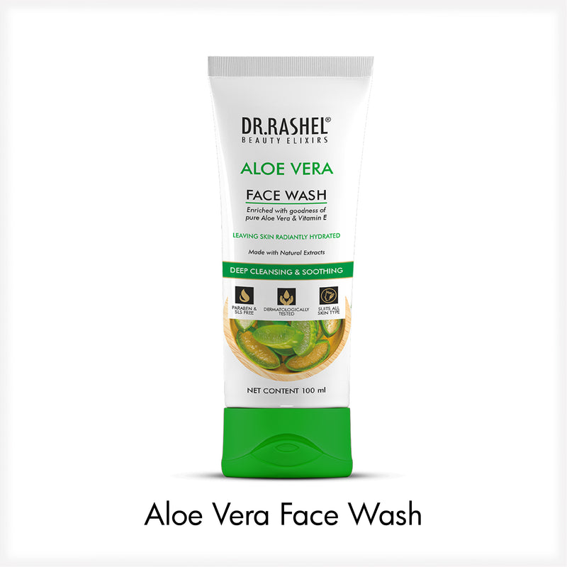 Dr.Rashel Aloe Vera Face Wash - 100 Ml