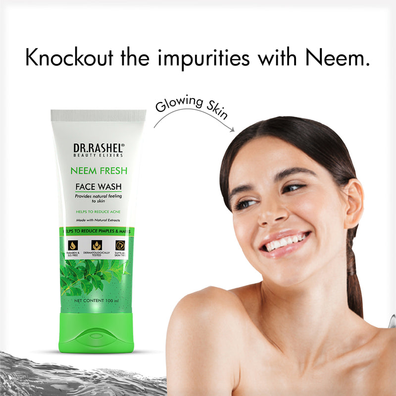 Dr.Rashel Neem Fresh Face Wash - 100 Ml