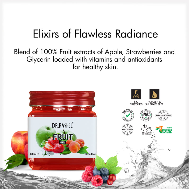 Fruit Gel for Brighter and Smoother Skin