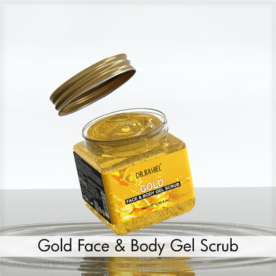 GOLD FACE & BODY GEL SCRUB - 380 ML