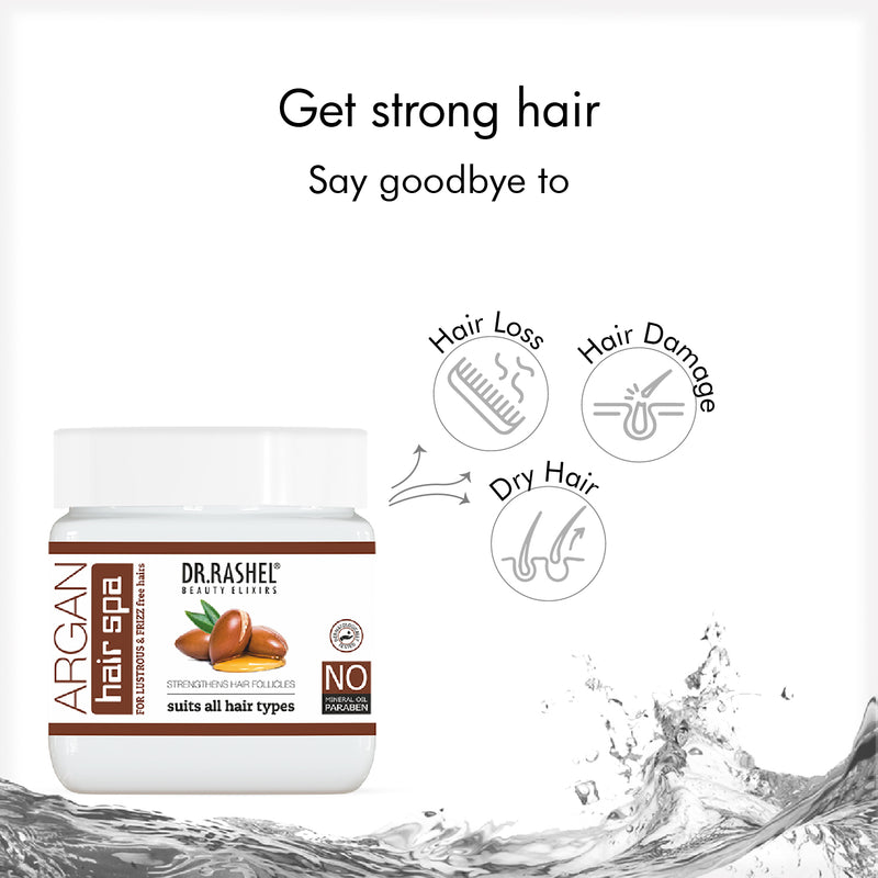 Argan Hair Spa for Damaged Hair- 360 ml