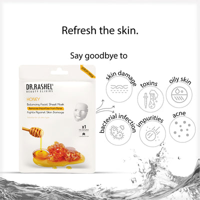 Honey Sheet Mask with Serum (pack of 2)