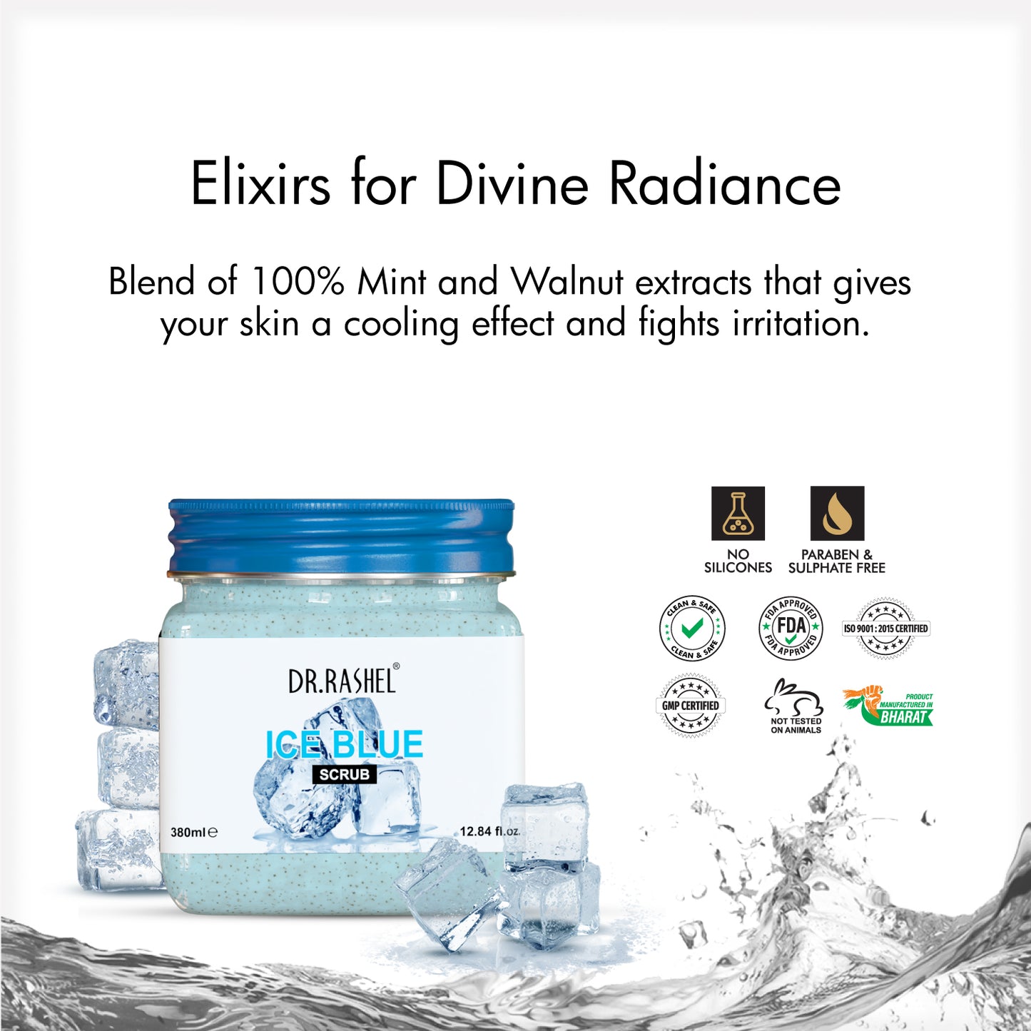Ice Blue Scrub - 380 Ml