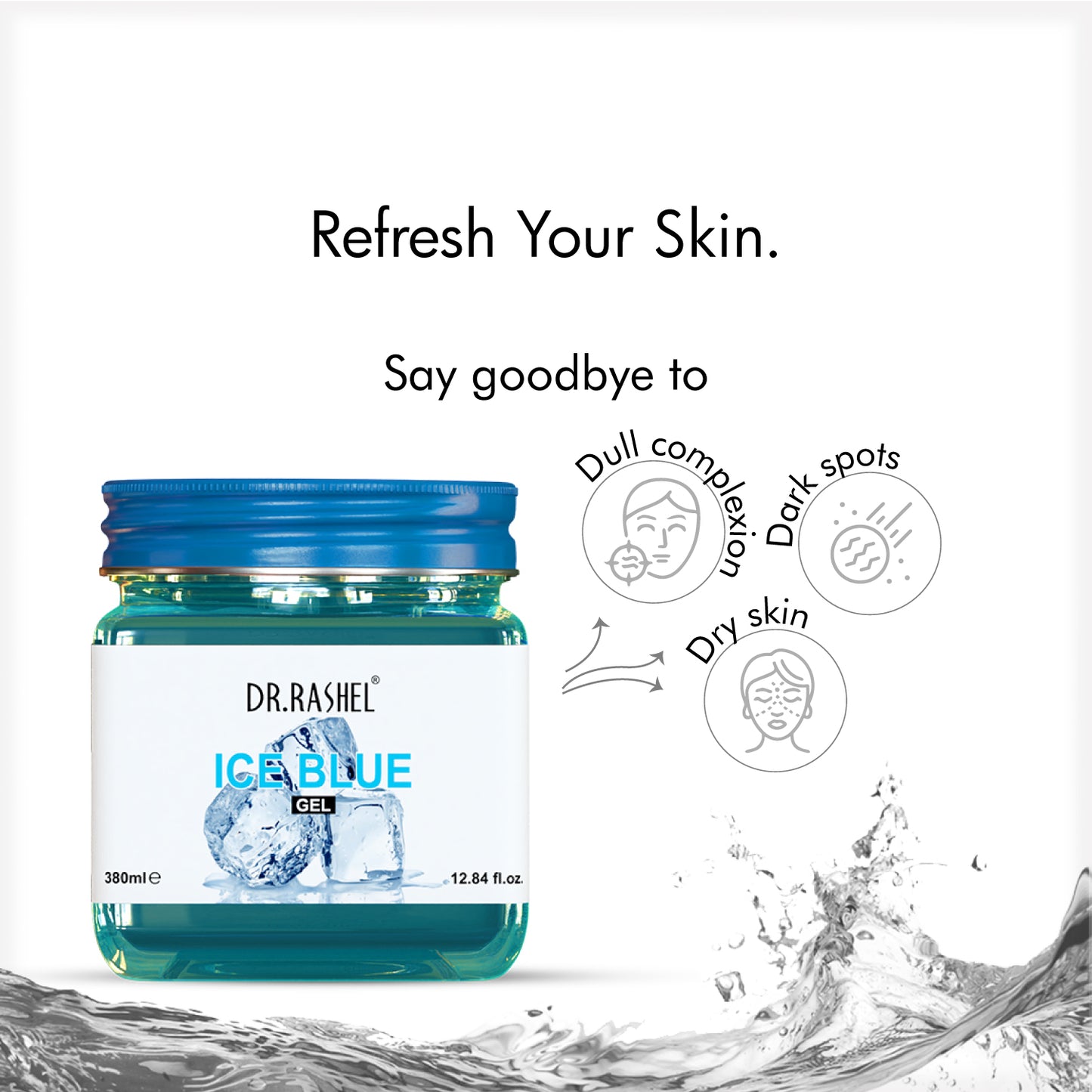 Ice Blue Gel - 380 Ml