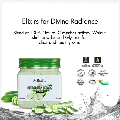 Natural Cucumber Face Scrub