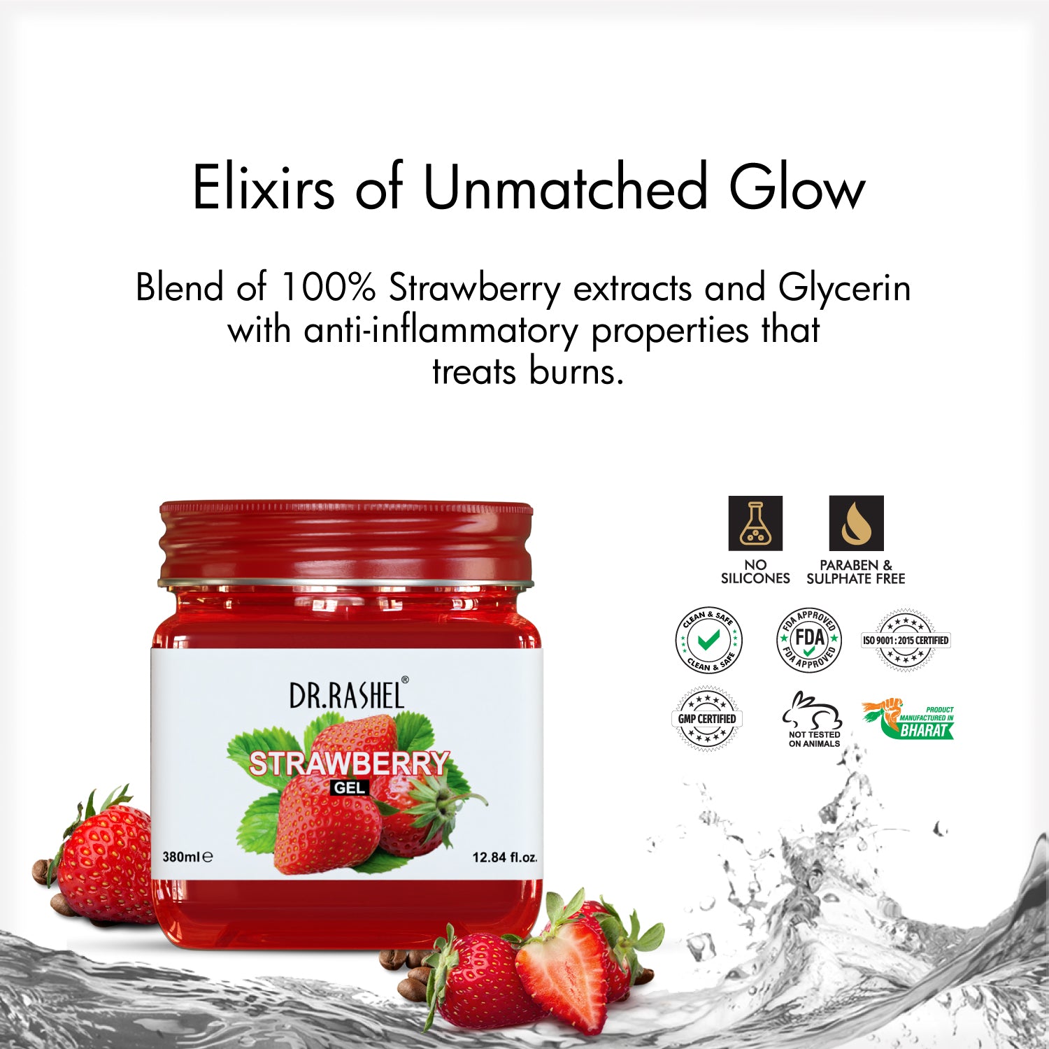 Natural Strawberry Face Gel