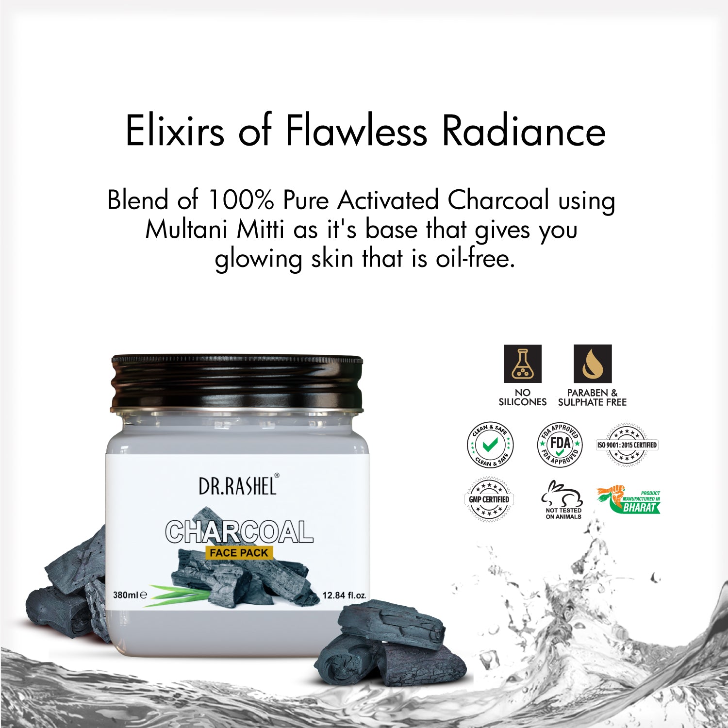 Natural Charcoal Face Pack