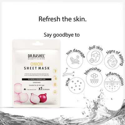 Onion Sheet Mask with Serum (pack of 2)