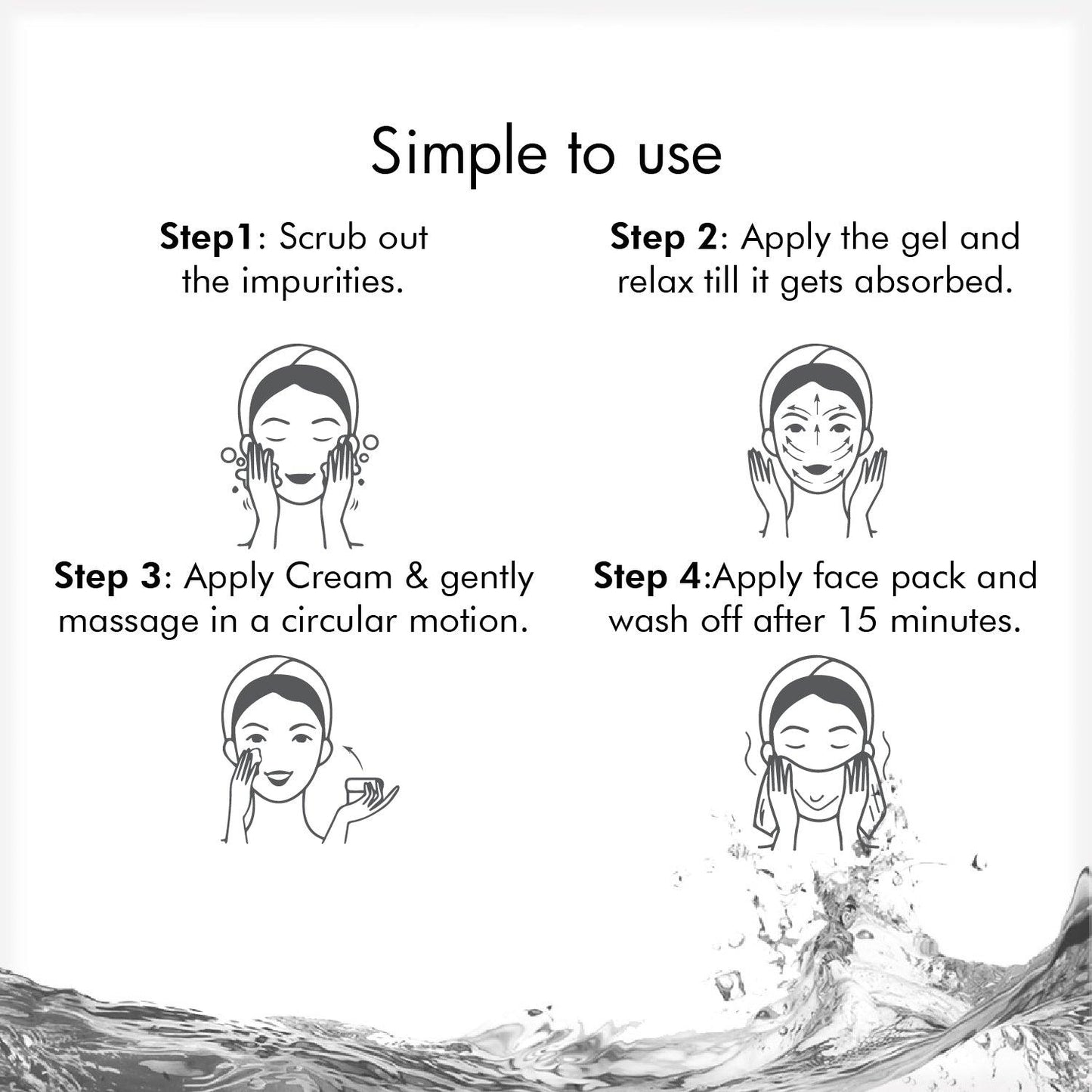 DR.RASHEL HYALURONIC ACID PACK OF 4 (SCRUB, GEL, CREAM & FACEPACK) - 1520 ML - Dr. Rashel