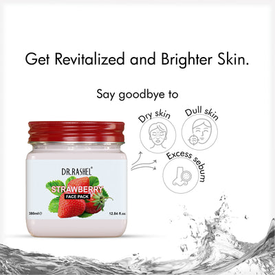 Strawberry Face Pack - 380 Ml