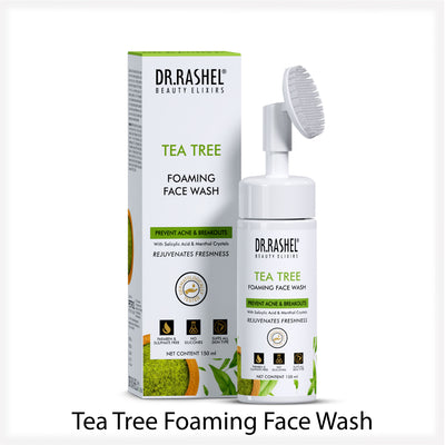 Dr.Rashel Tea Tree Foaming Face Wash - 150 Ml