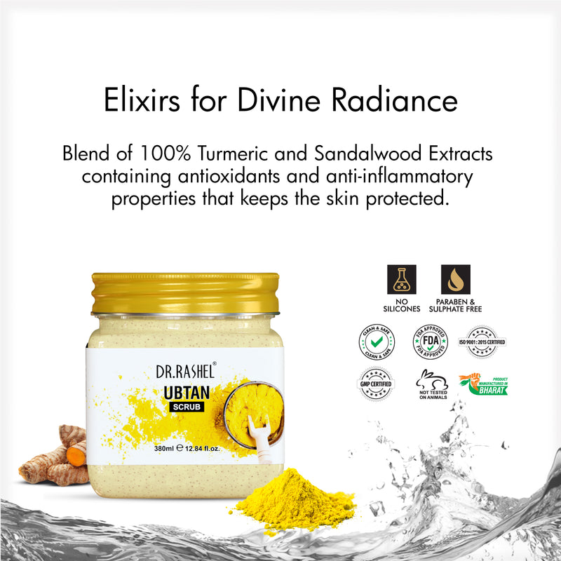 Turmeric and Sandalwood Scrub