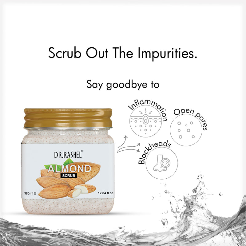 almond scrub benefits