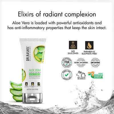 aloe vera cleanser for oily dry skin
