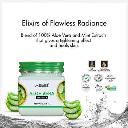 aloe vera face pack for glowing skin