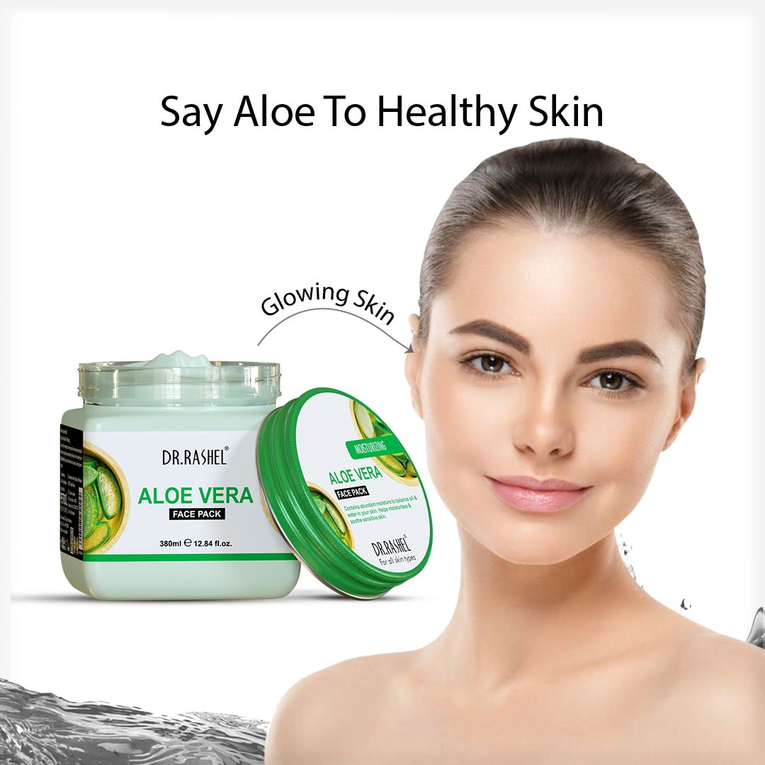 aloe vera face pack for whitening skin