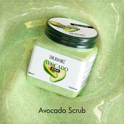 avocado scrub