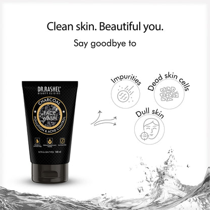 charcoal face wash benefits