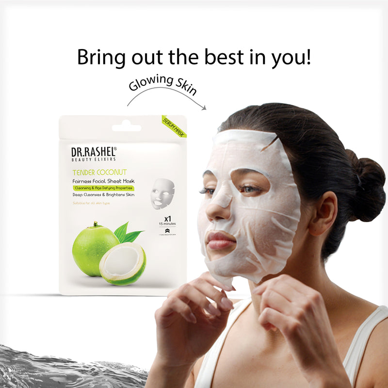 coconut face mask